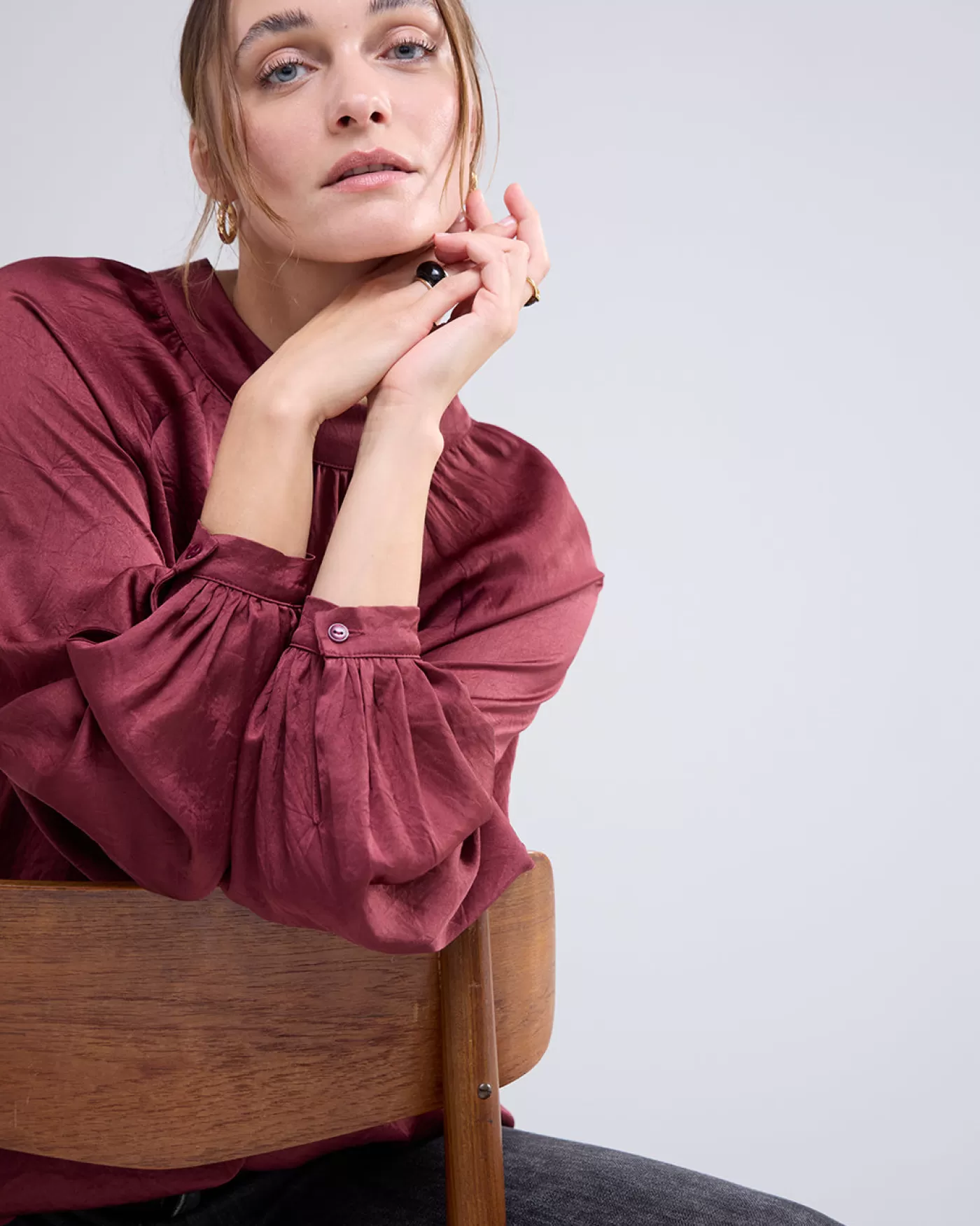 2in1_top_met_hoge_hals_118731.webp Summum Tops & T-Shirts<2-in-1 top met hoge hals