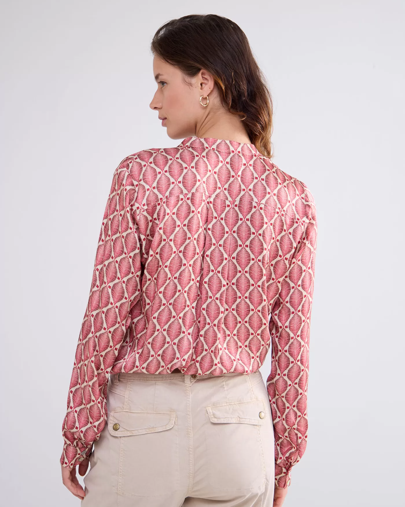 blouse_allover_print_115168.webp Summum Blouses<Blouse all-over print