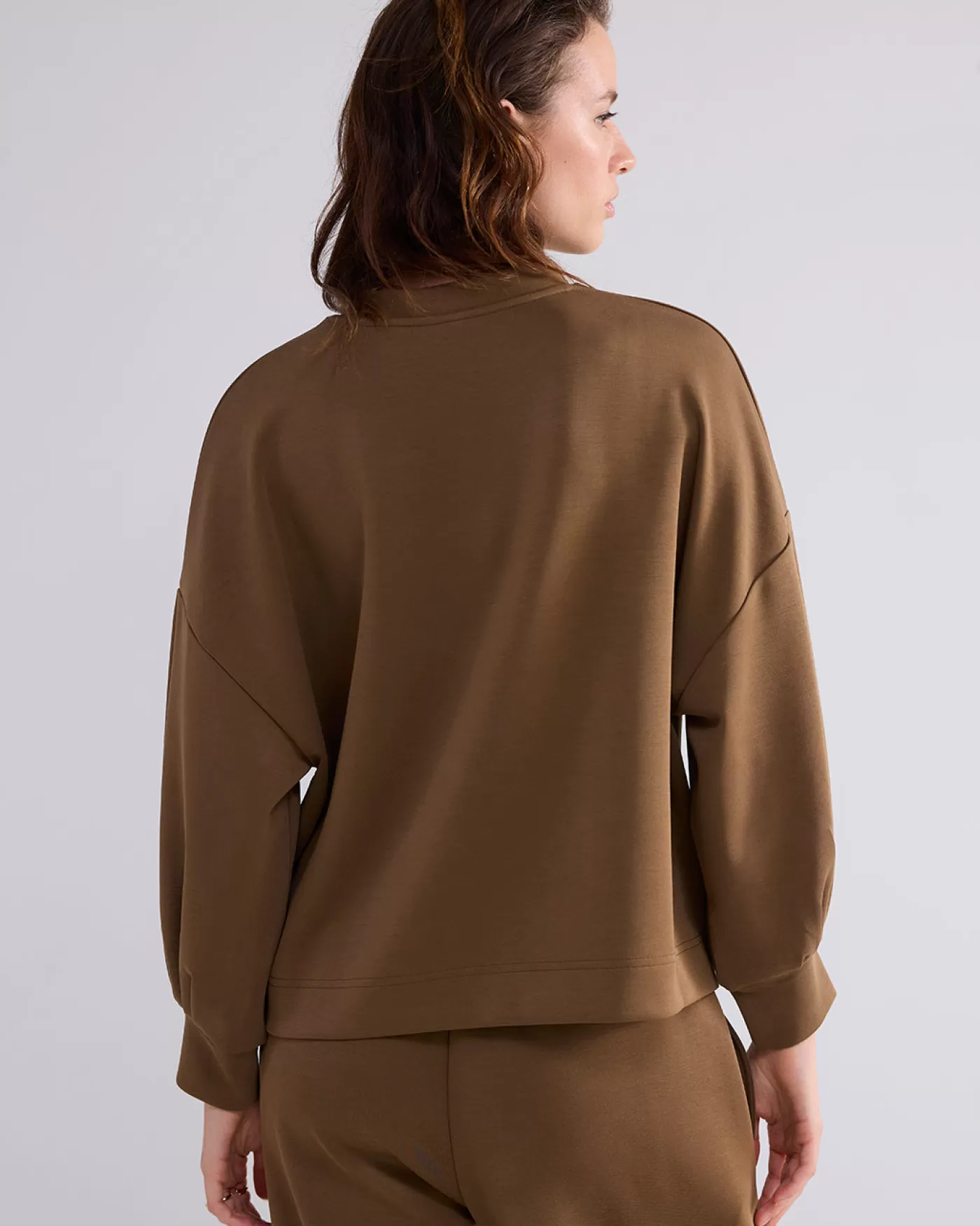 boxy_sweatshirt_scuba_117819.webp Summum Truien & Vesten<Boxy sweatshirt scuba