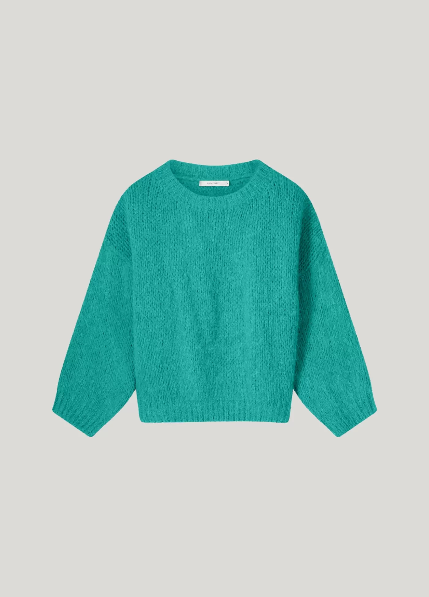 boxy_trui_met_grove_steek_117415.webp Summum Truien & Vesten<Boxy trui met grove steek