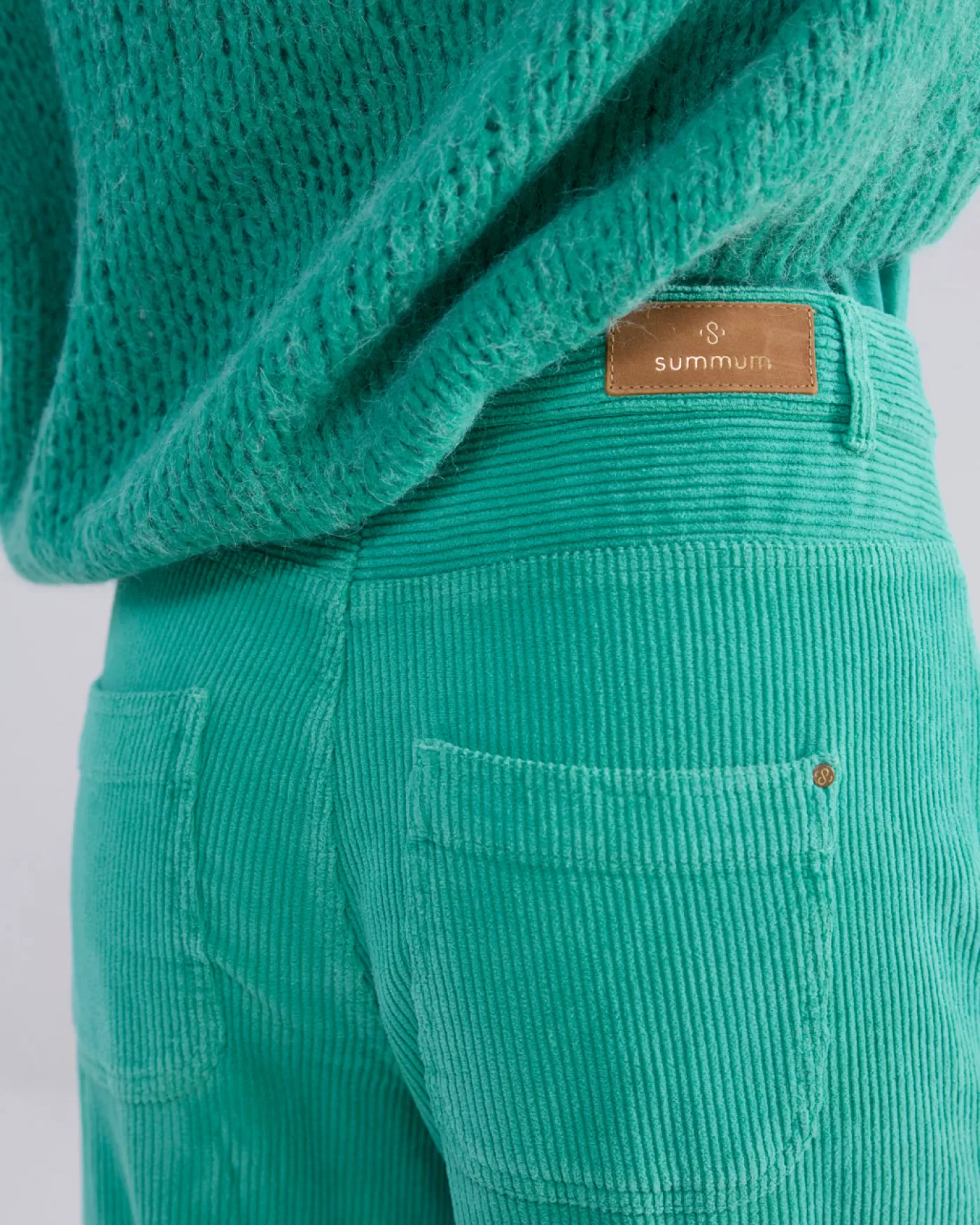 broek_met_wijde_pijpen_116911.webp Summum Broeken & Jumpsuits<Broek met wijde pijpen