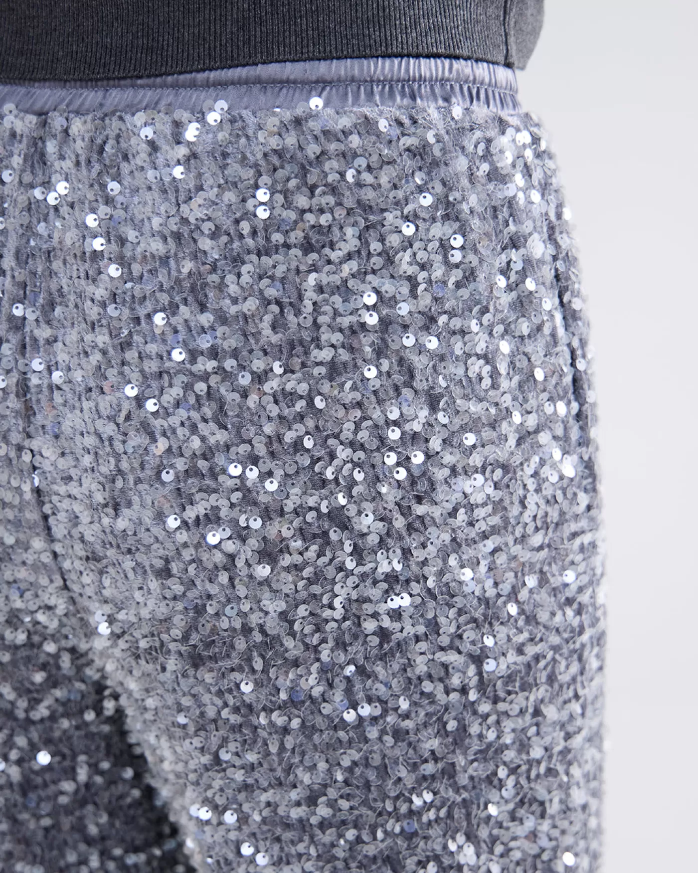 broek_pailletten_velours_116218.webp Summum Broeken & Jumpsuits<Broek pailletten velours