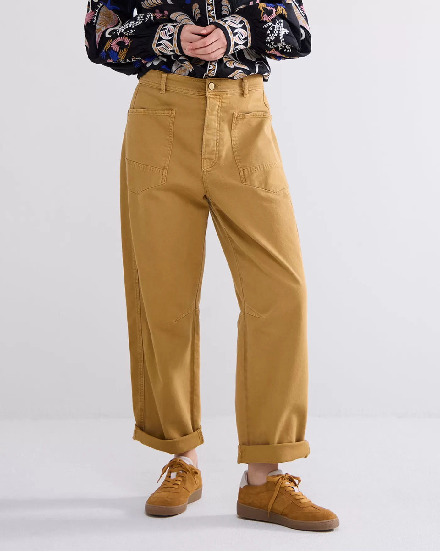 Summum Broeken & Jumpsuits<Broek van stretch twill stof