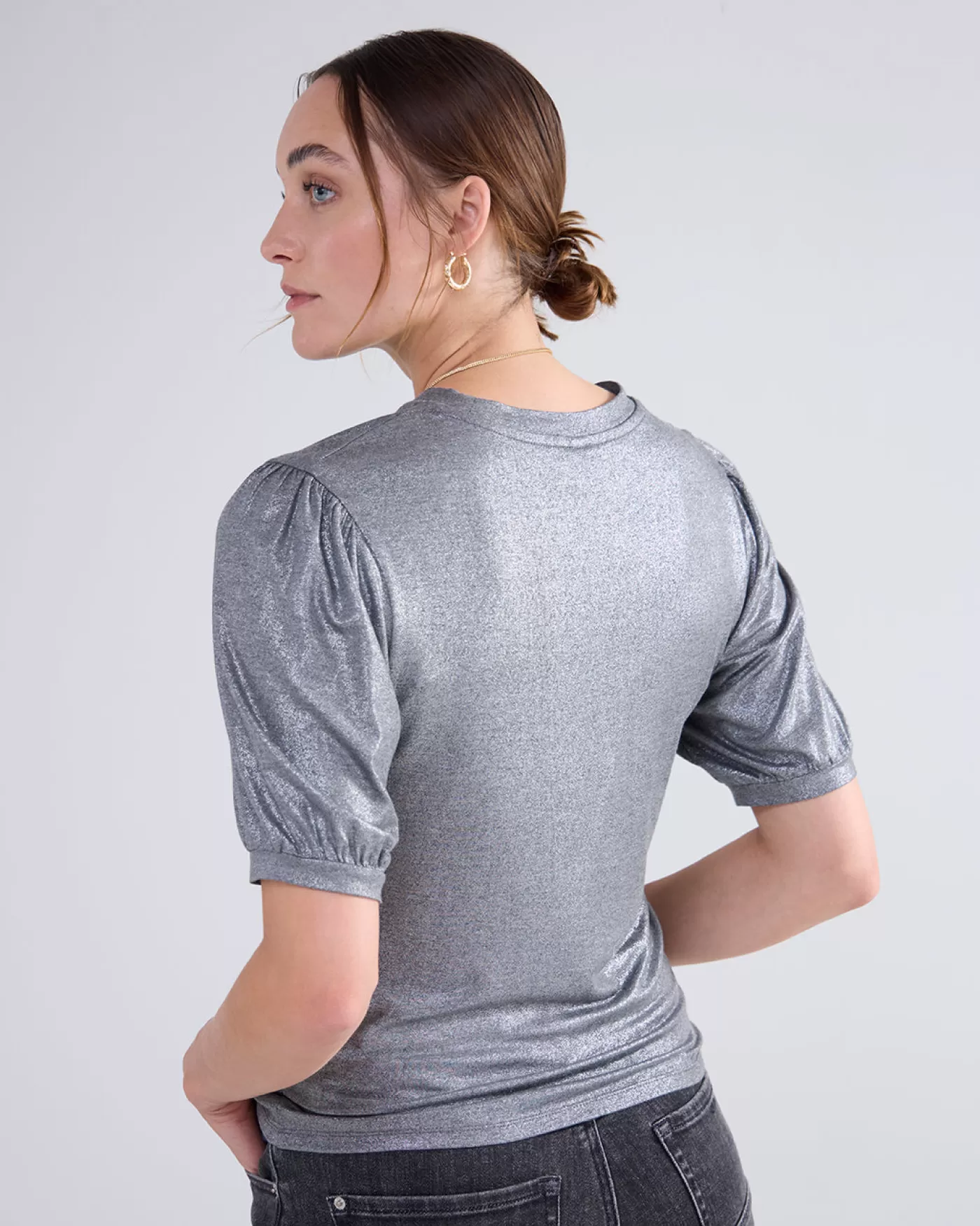 glanzende_basic_top_118809.webp Summum Tops & T-Shirts<Glanzende basic top