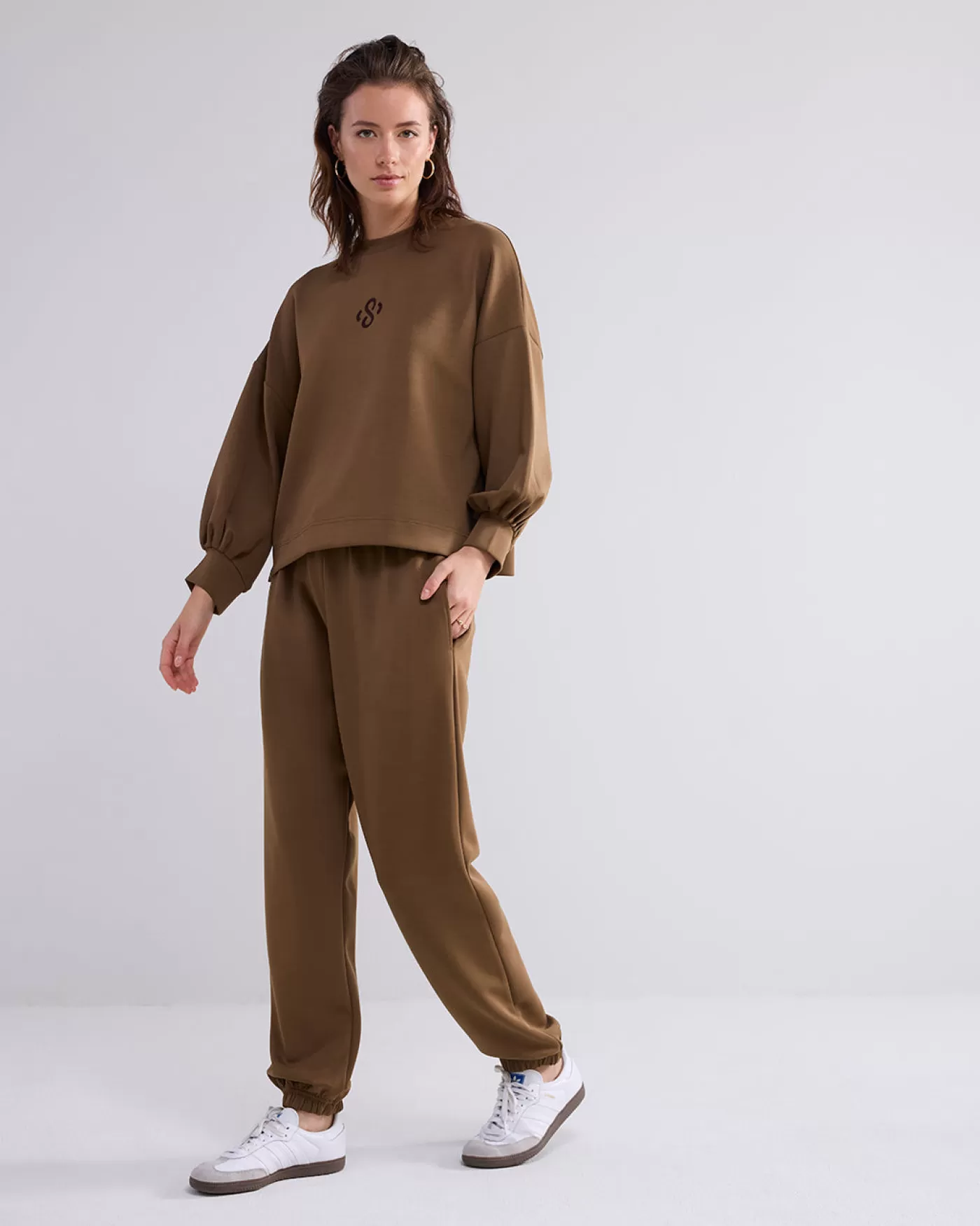 jogger_pants_modal_scuba_116601.webp Summum Broeken & Jumpsuits<Jogger pants modal scuba