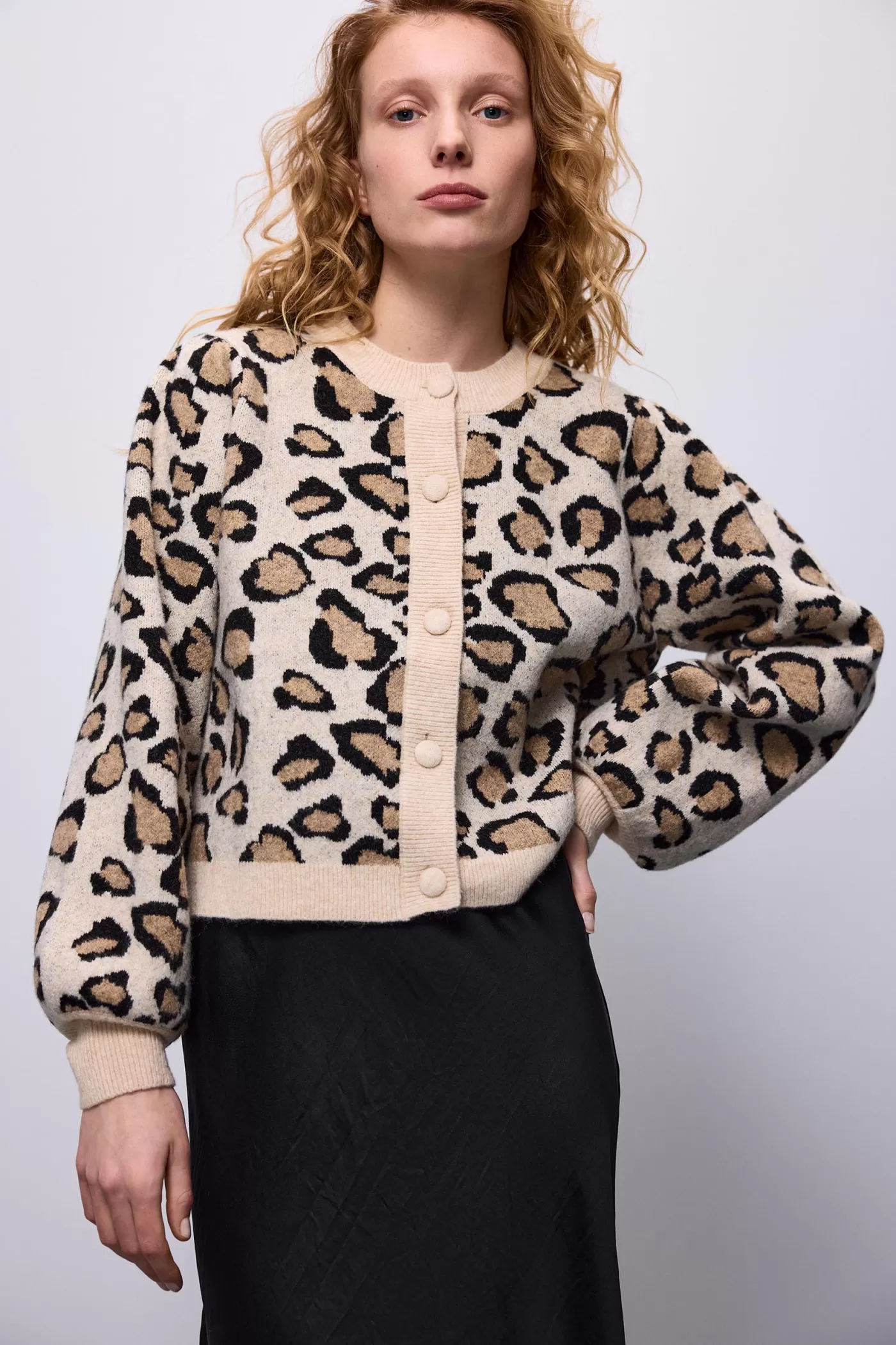 Summum Truien & Vesten<Kort vest met pofmouwen