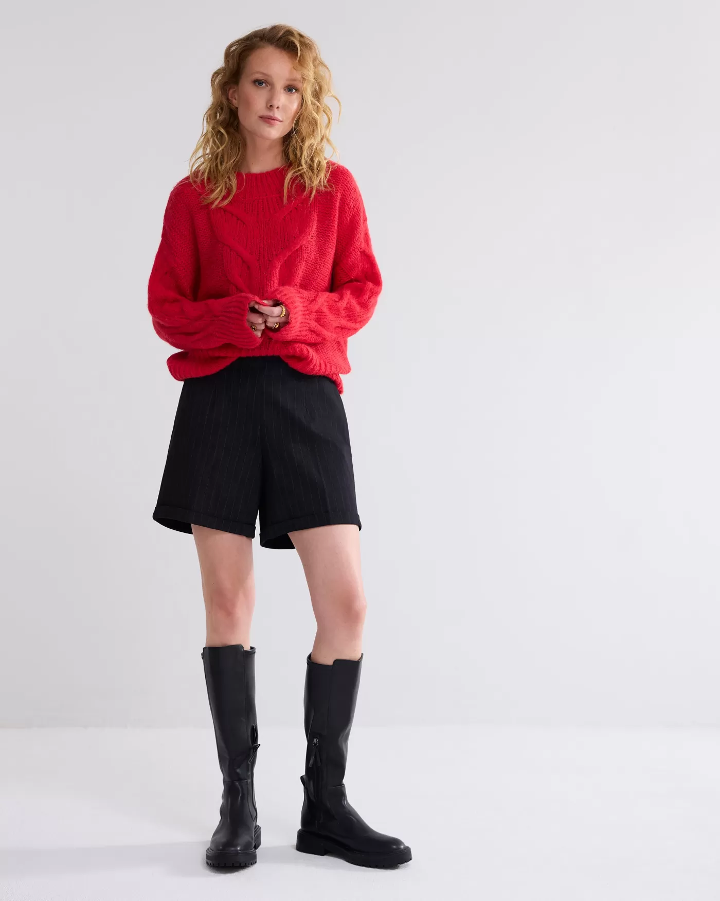 Summum Broeken & Jumpsuits<Krijtstreep short