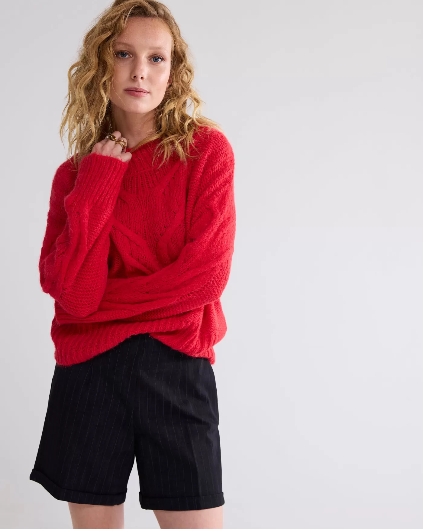 Summum Broeken & Jumpsuits<Krijtstreep short