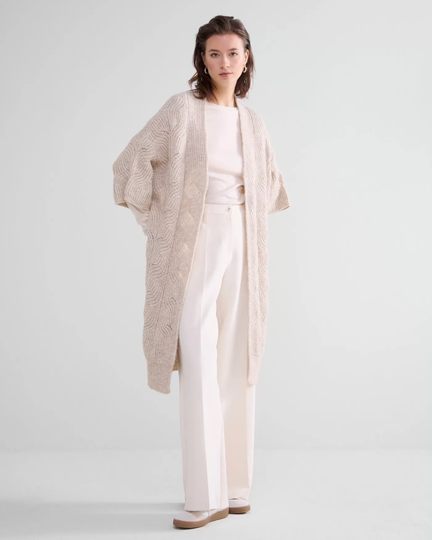 Summum Truien & Vesten<Lang kimonovest