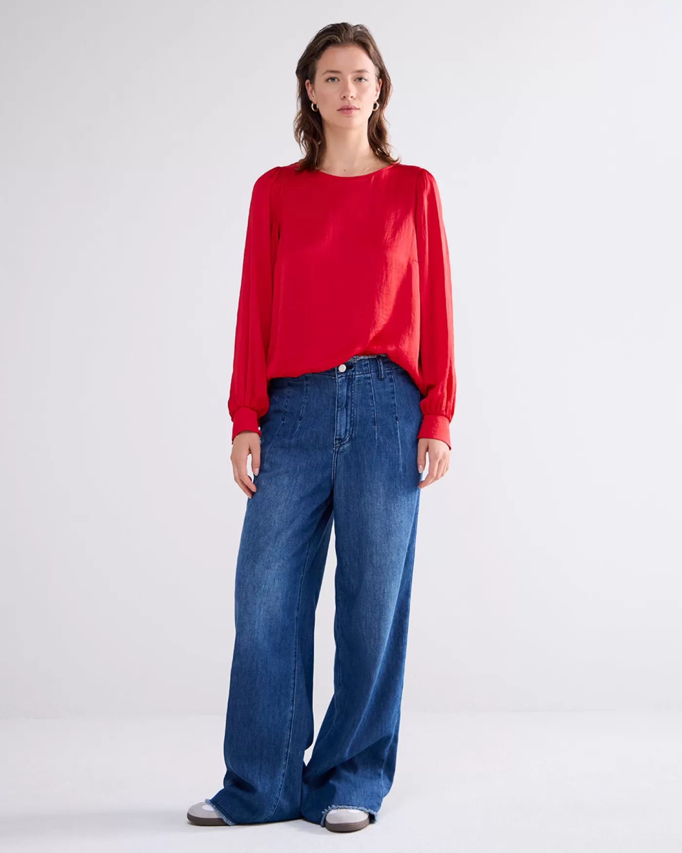 licht_glanzende_top_118689.webp Summum Tops & T-Shirts<Licht glanzende top