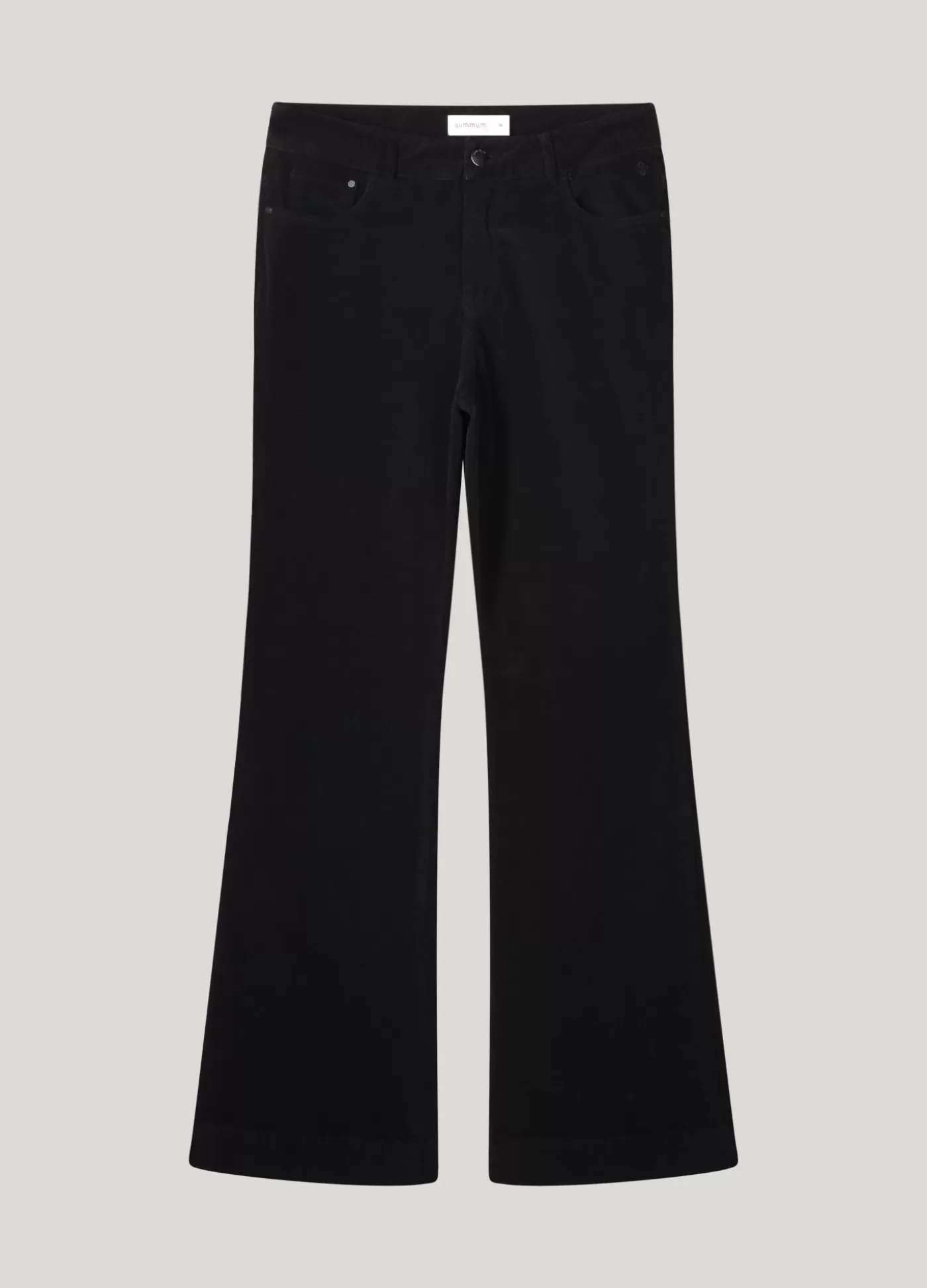 lichte_flared_broek_116394.webp Summum Broeken & Jumpsuits<Lichte flared broek