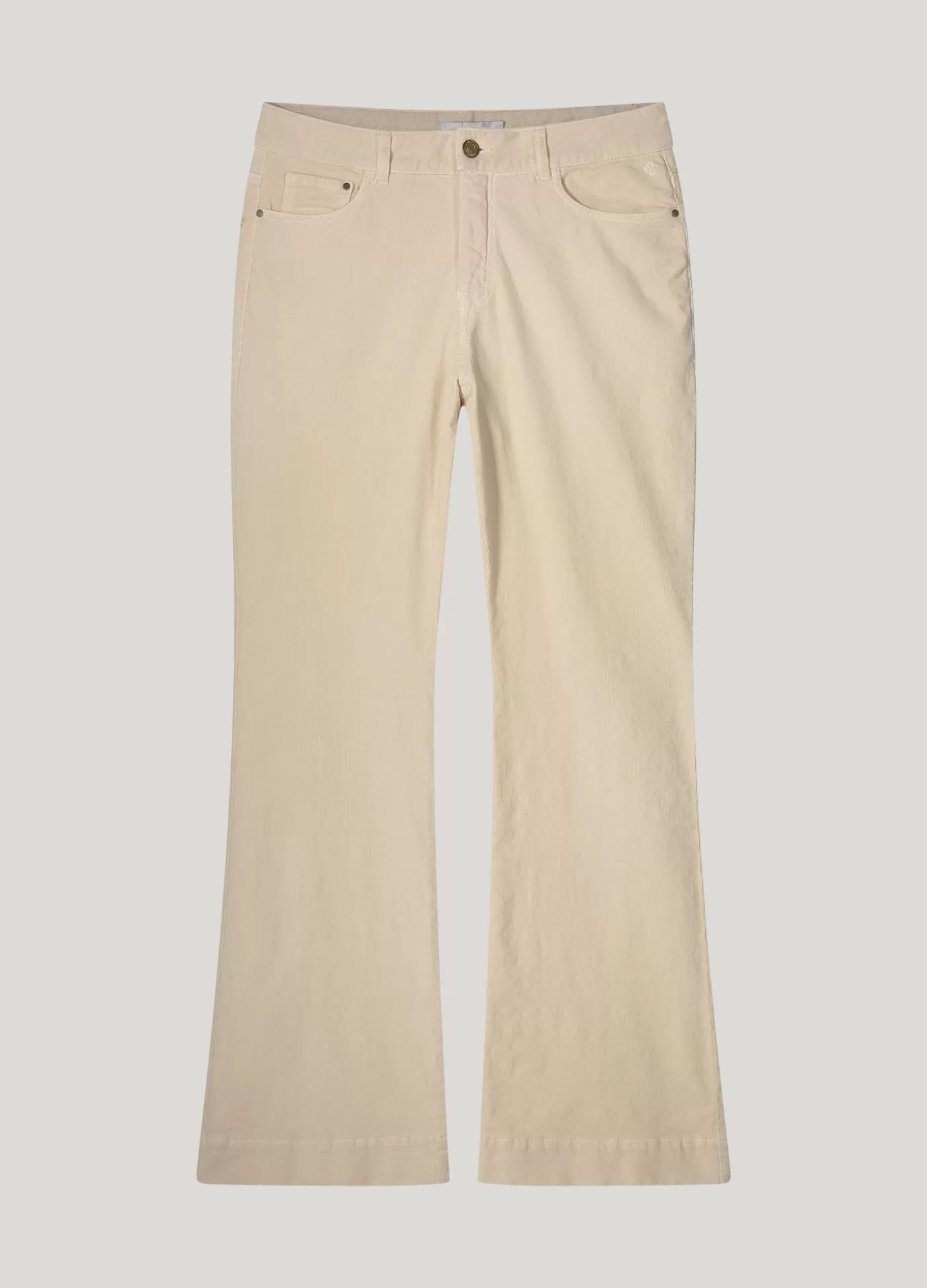 lichte_flared_broek_116710.webp Summum Broeken & Jumpsuits<Lichte flared broek