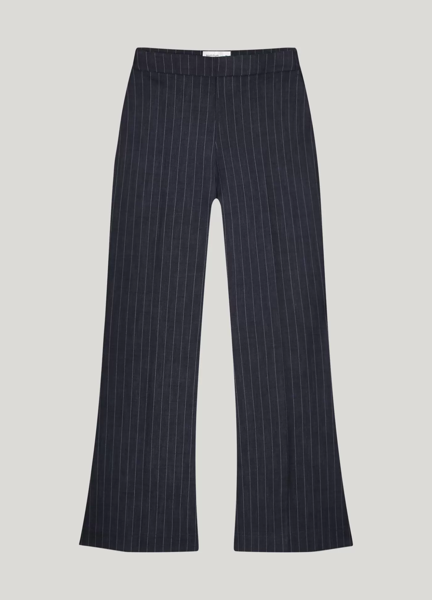 lichte_flared_streepjesbroek_116070.webp Summum Broeken & Jumpsuits<Lichte flared streepjesbroek