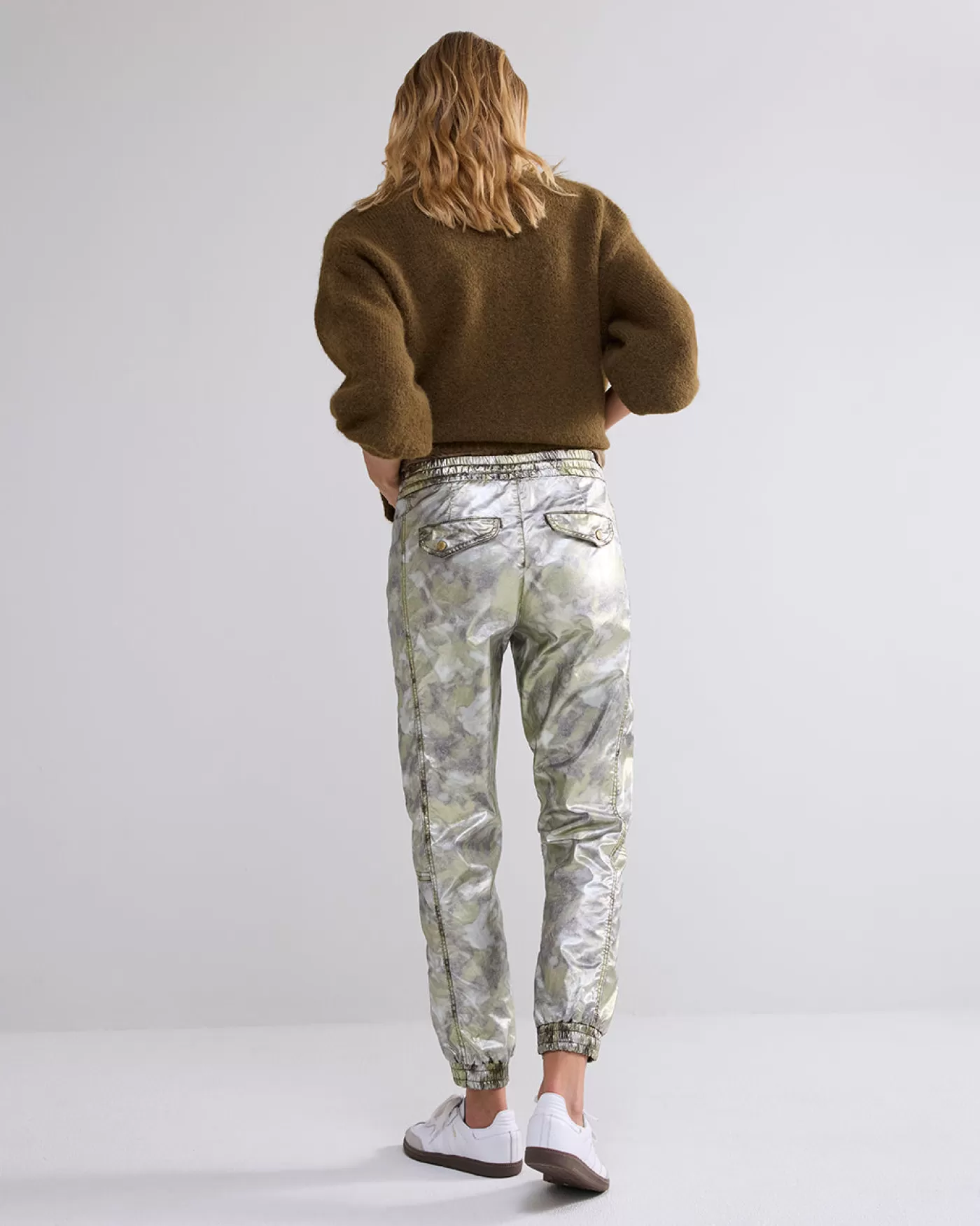 metallic_jogger_pants_116313.webp Summum Broeken & Jumpsuits<Metallic jogger pants