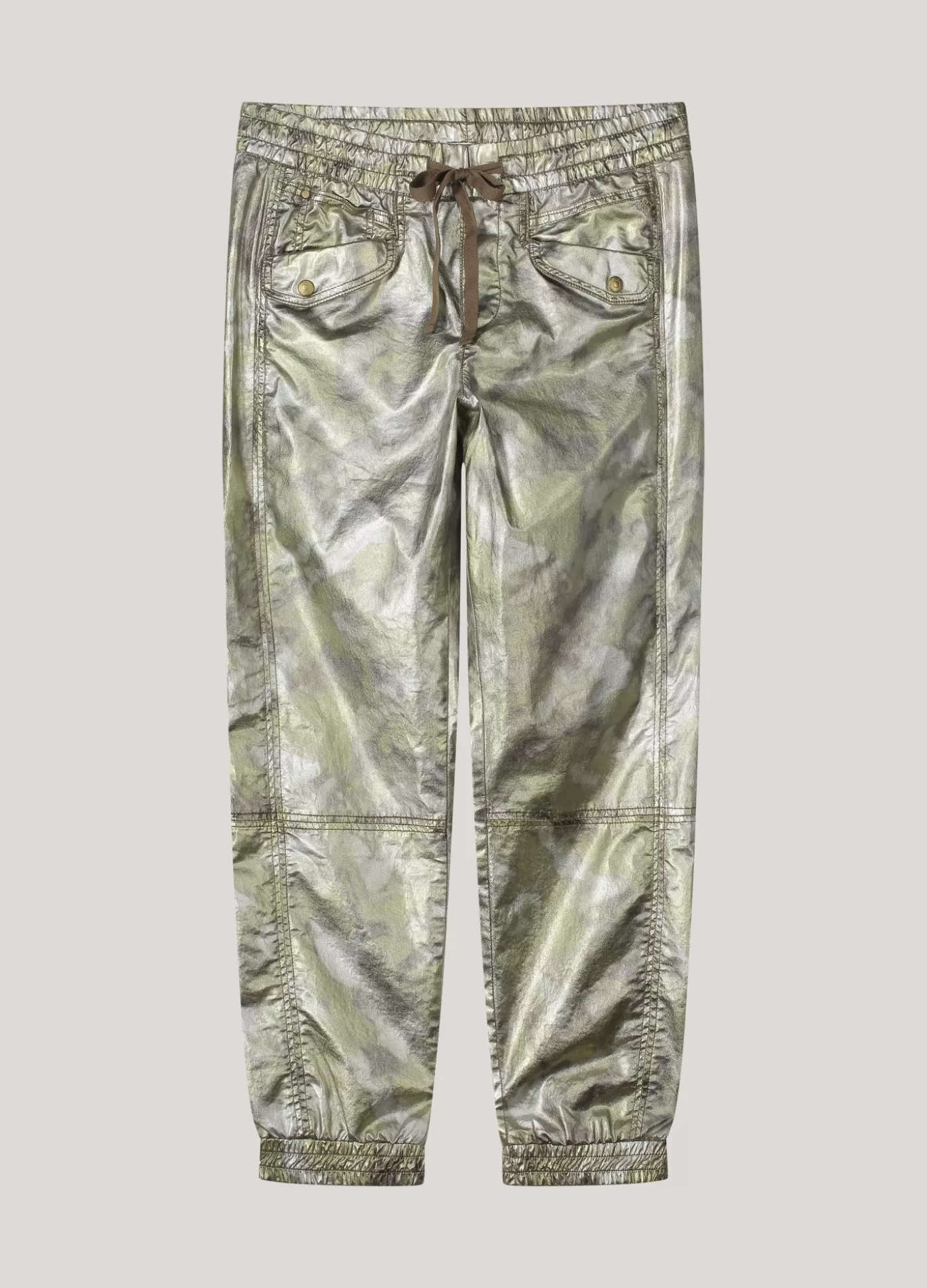 metallic_jogger_pants_116324.webp Summum Broeken & Jumpsuits<Metallic jogger pants