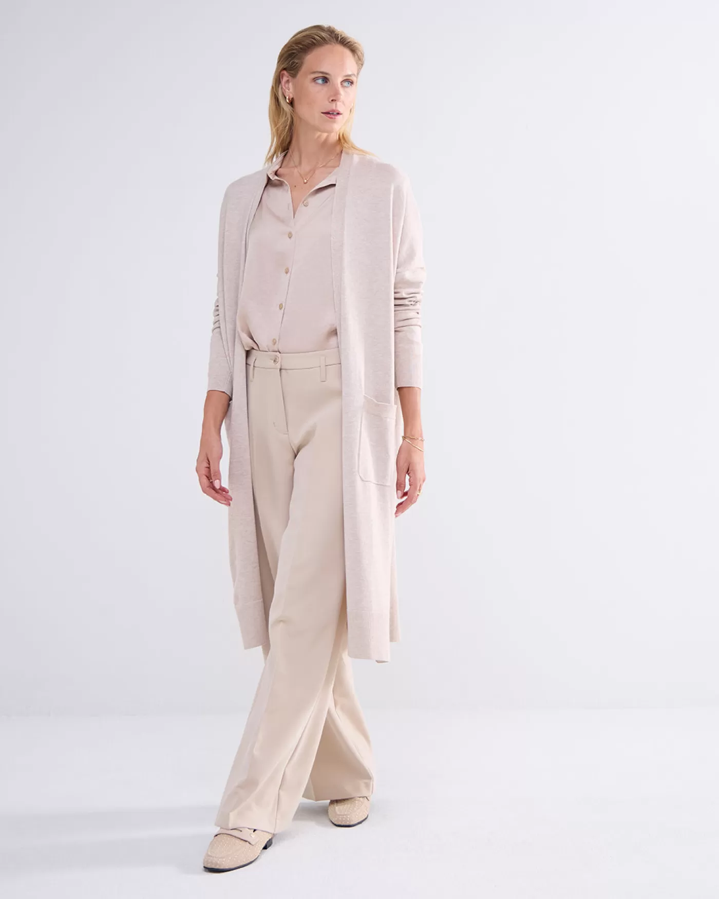 Summum Truien & Vesten<Oversized lang vest