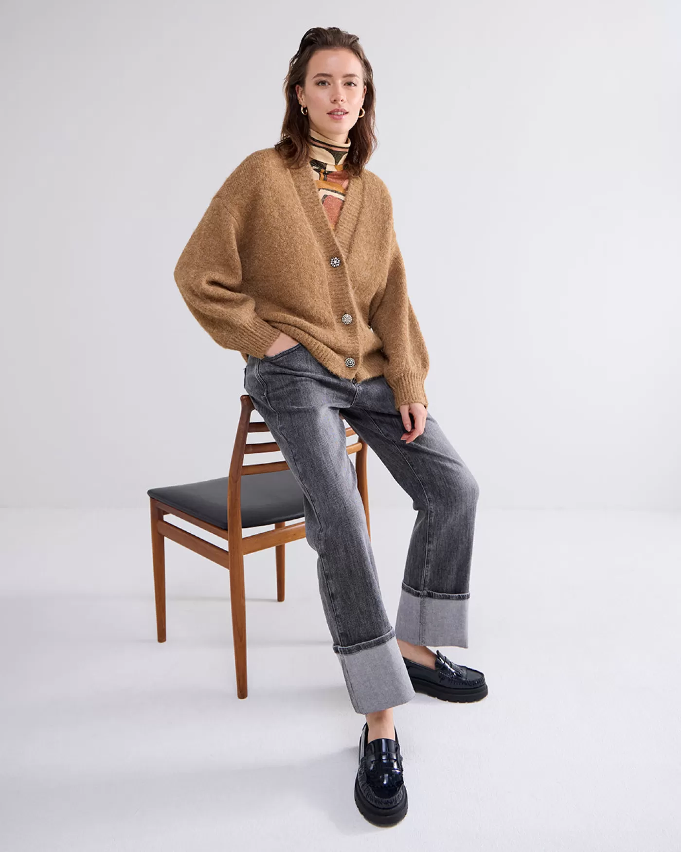 Summum Truien & Vesten<Oversized vest