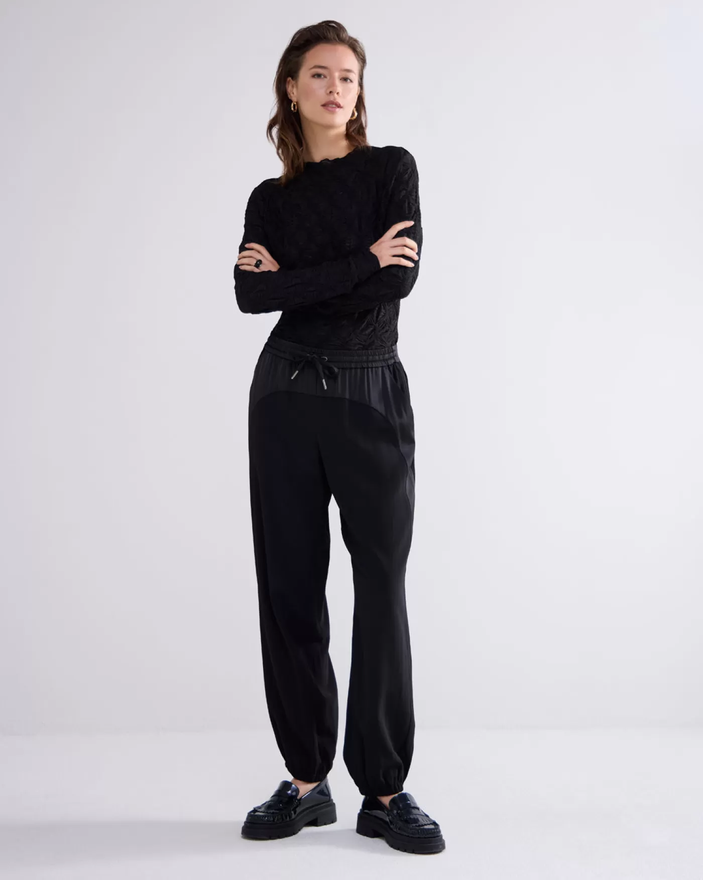 Summum Broeken & Jumpsuits<Pofbroek crêpe