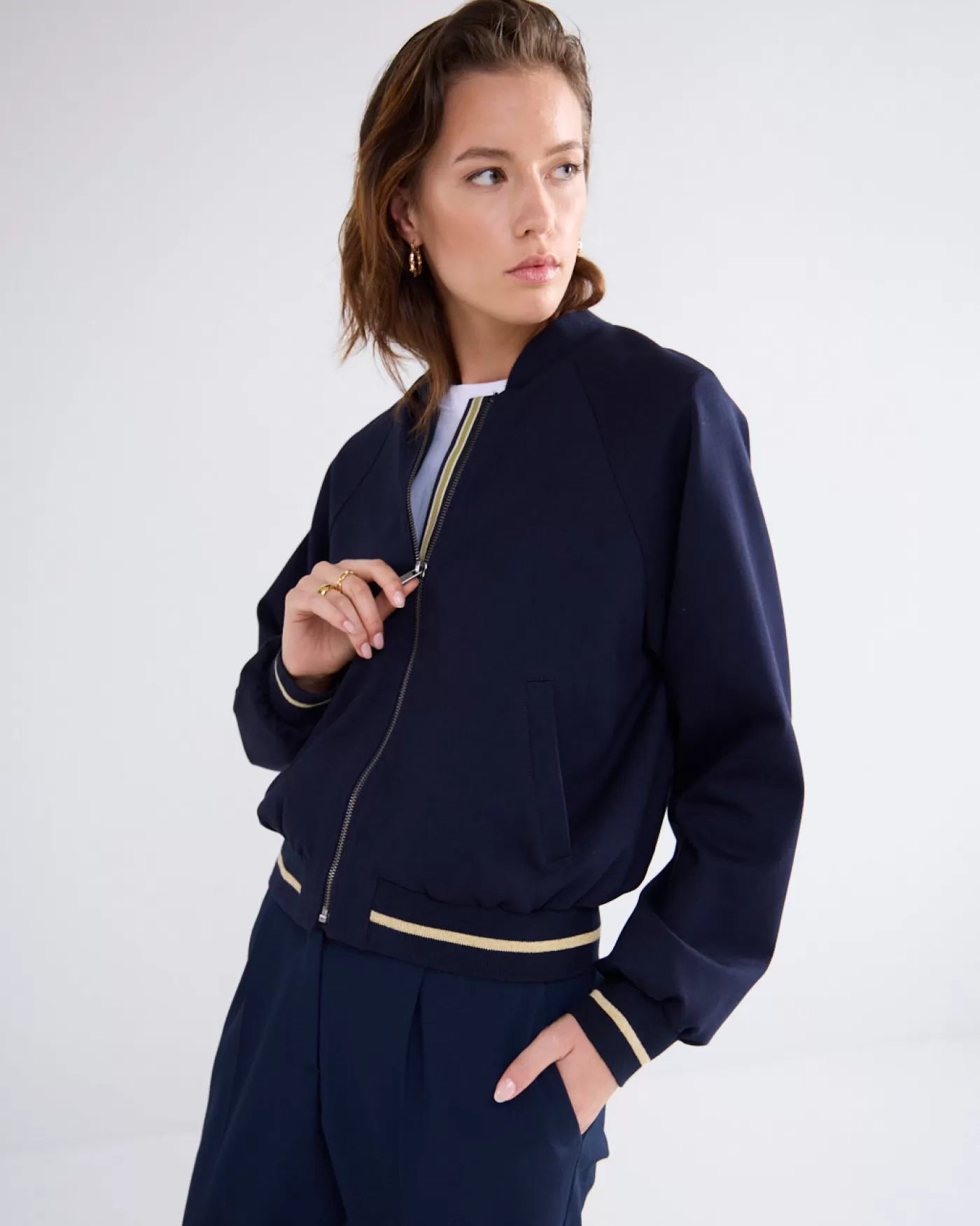 punto_milano_bomber_114322.webp Summum Basics | Blazers & Jasjes<Punto milano bomber