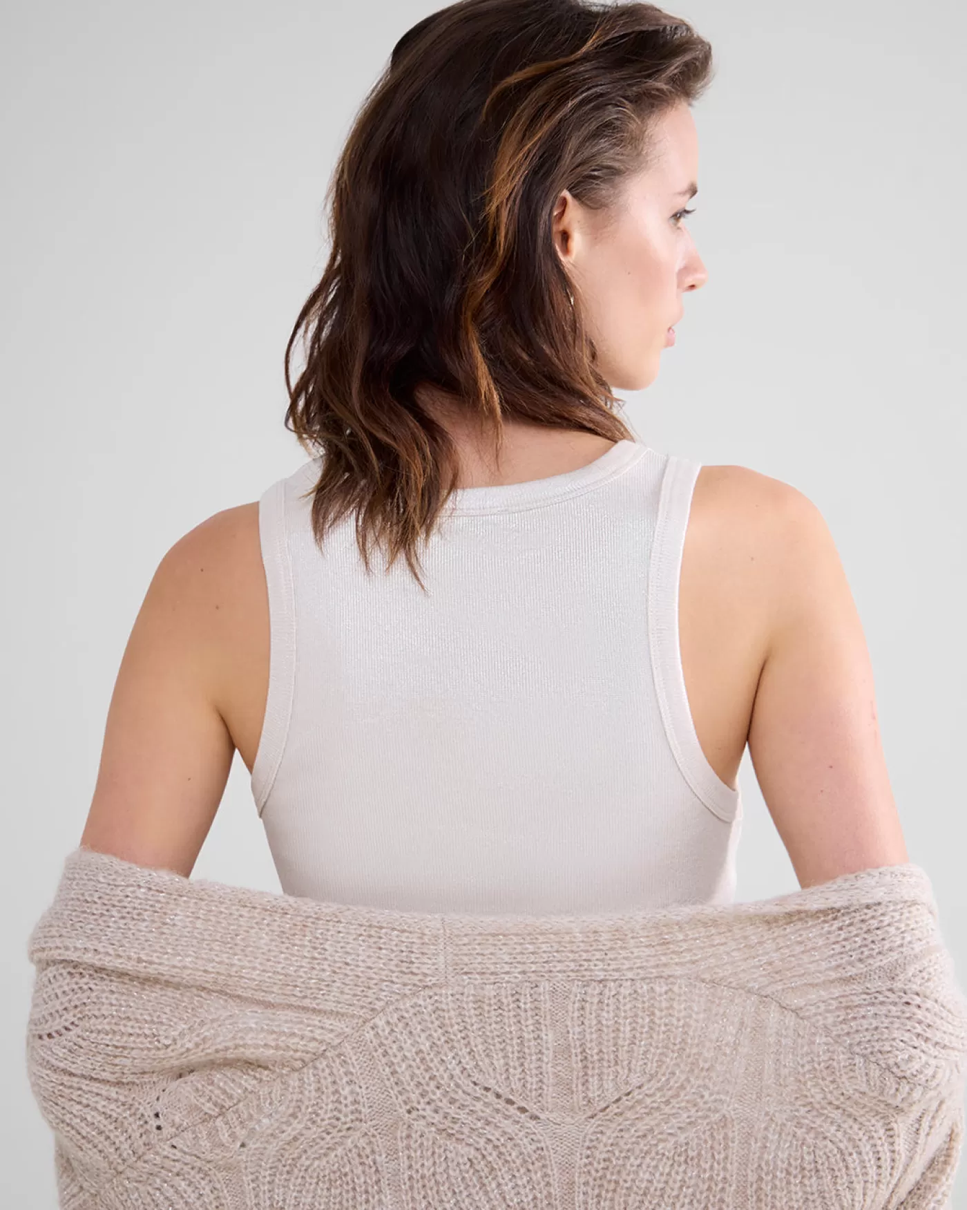 Summum Tops & T-Shirts<Rib tanktop