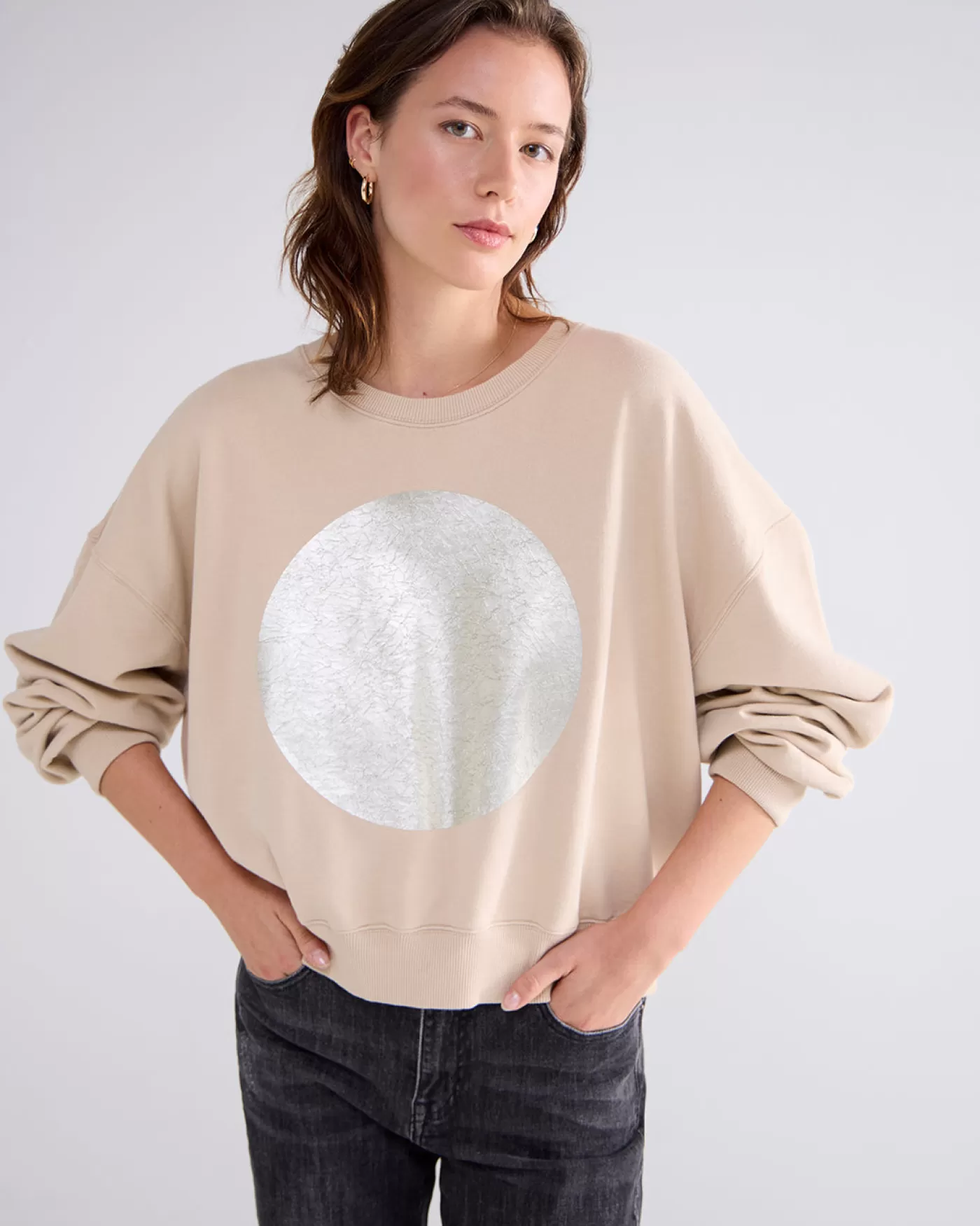 Summum Truien & Vesten<Sweater metallic artwork