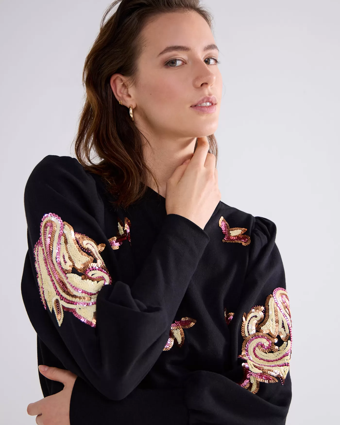 Summum Truien & Vesten<Sweatshirt pailletten