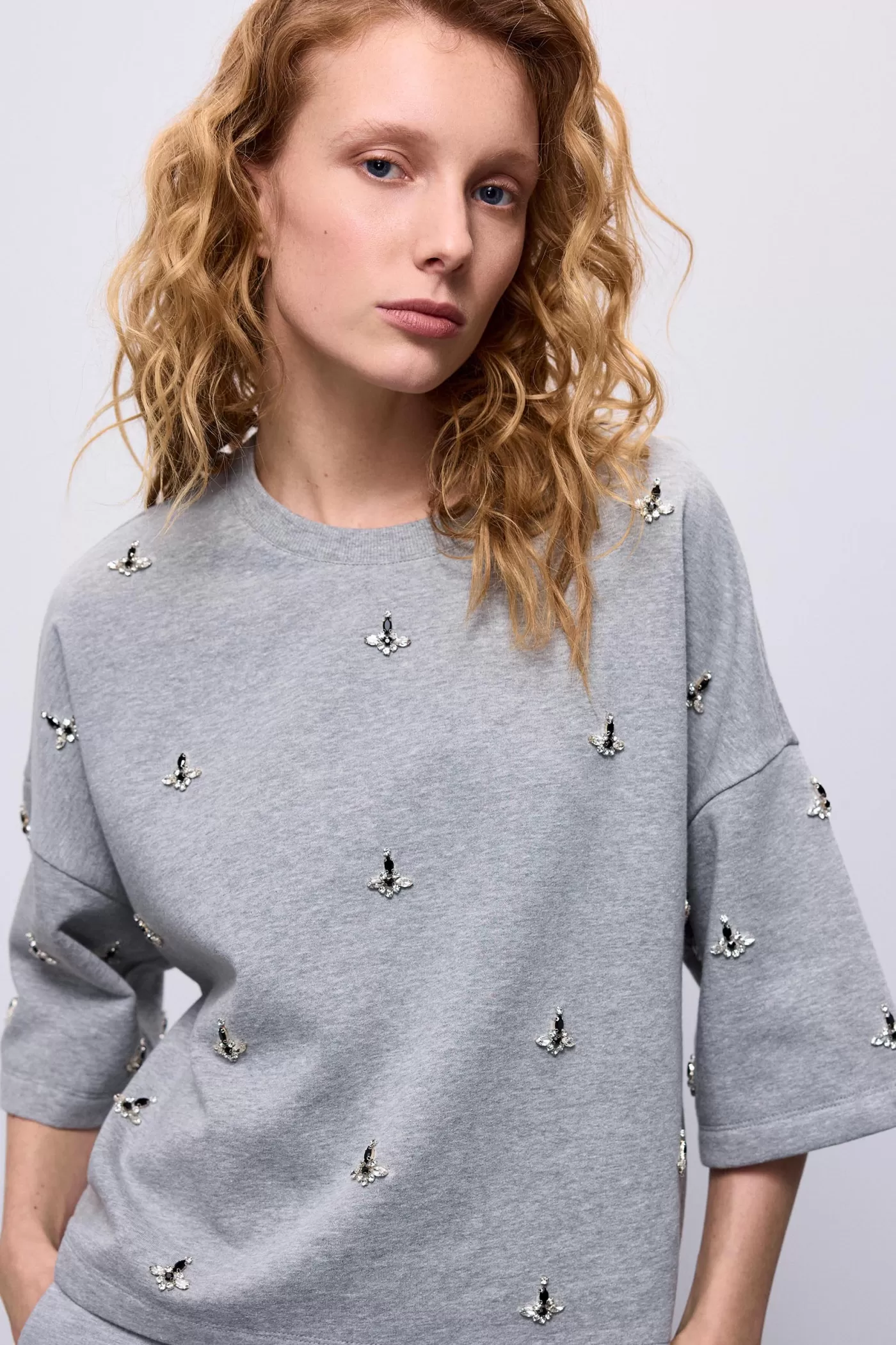 Summum Truien & Vesten<Sweat-top met strass