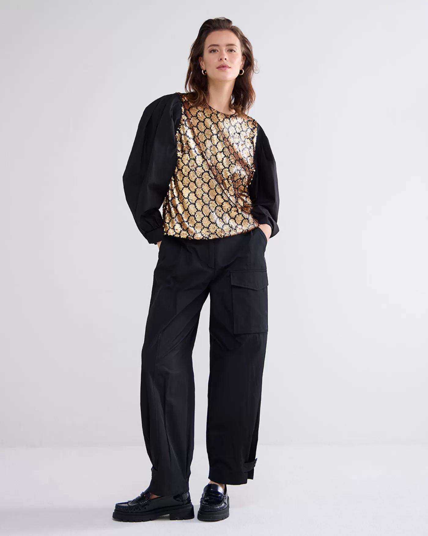 Summum Tops & T-Shirts<Top met pailletten