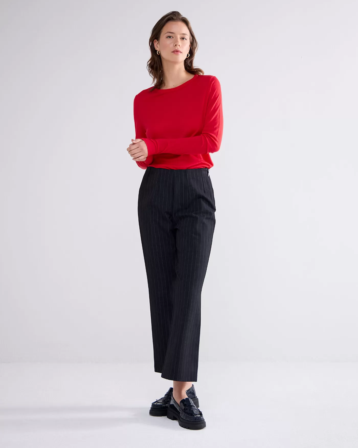 top_viscosewol_mix_115764.webp Summum Blazers & Jasjes<Top viscose-wol mix