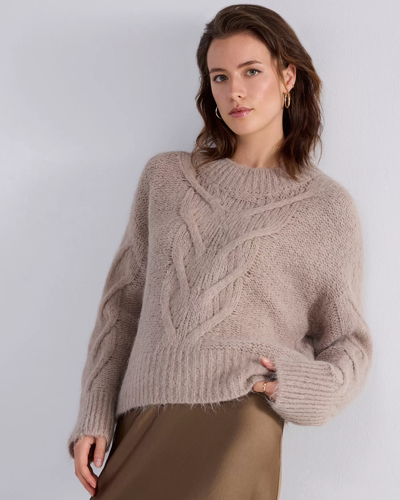 Summum Truien & Vesten<Trui met kabelpatroon