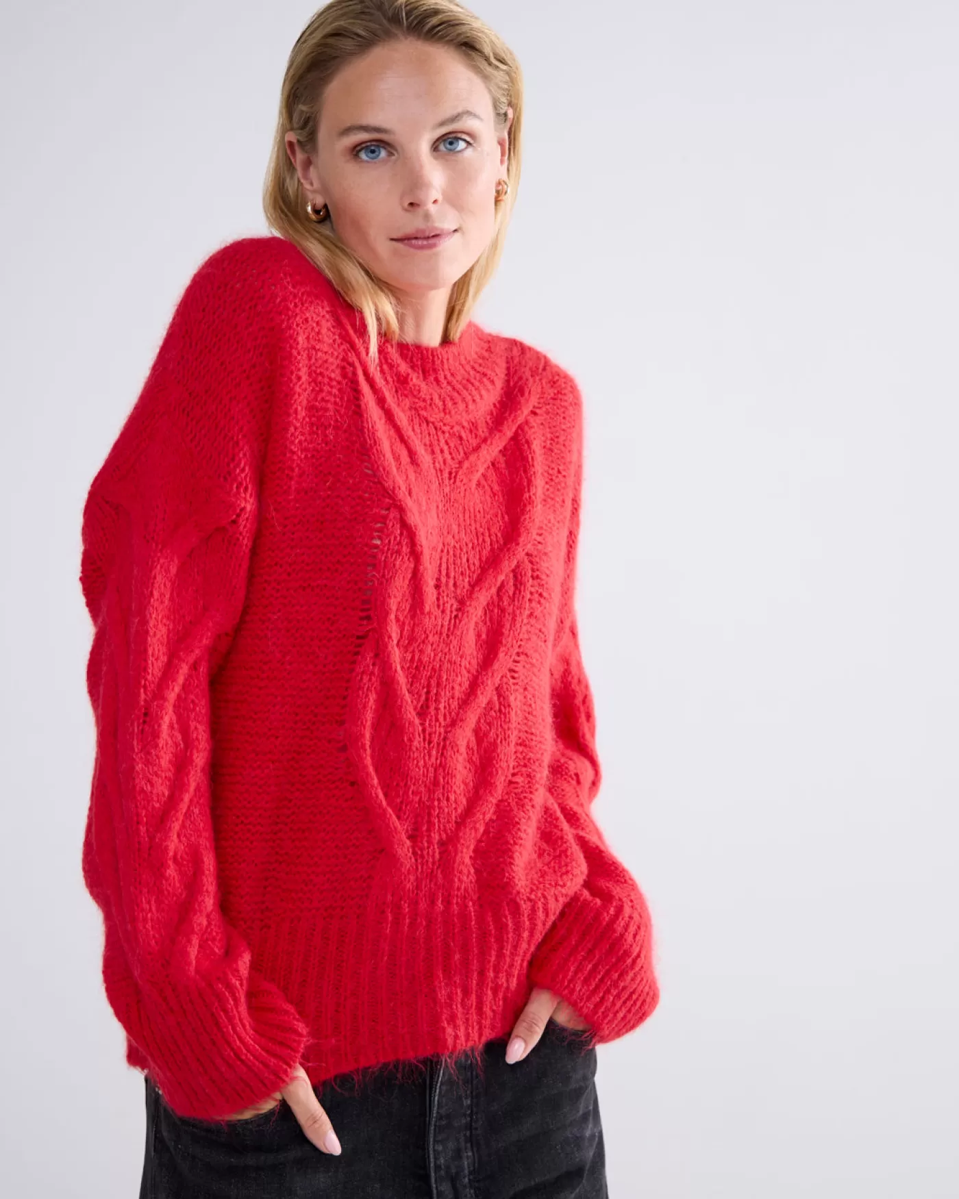 Summum Truien & Vesten<Trui met kabelpatroon