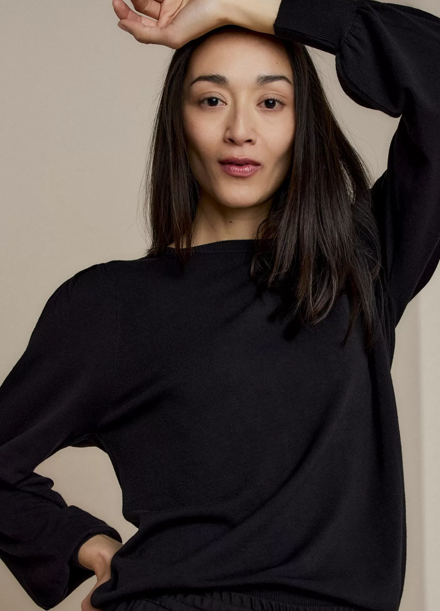 Summum Basics | Truien & Vesten<Trui met pofmouw