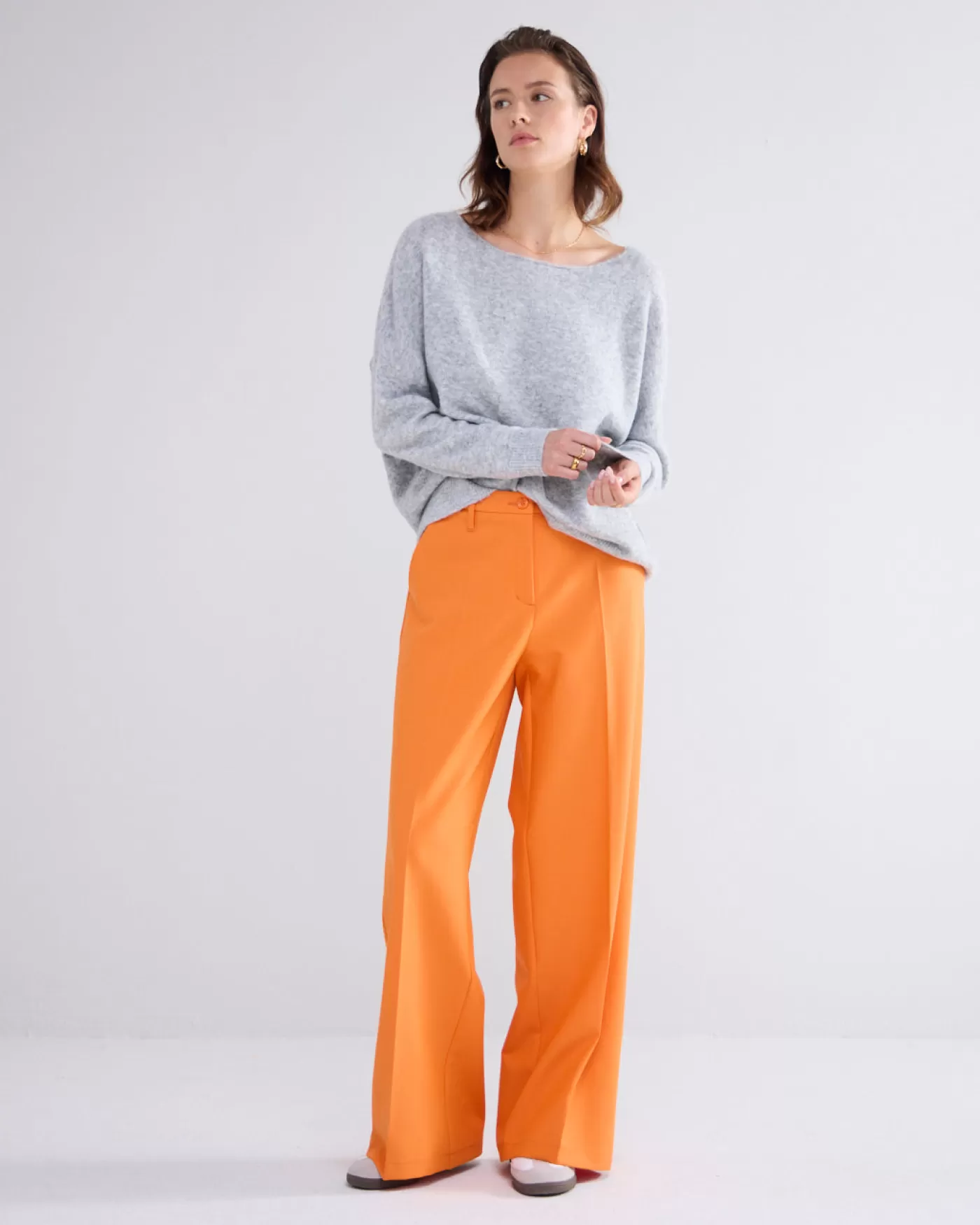 Summum Truien & Vesten<Trui met wijde boothals