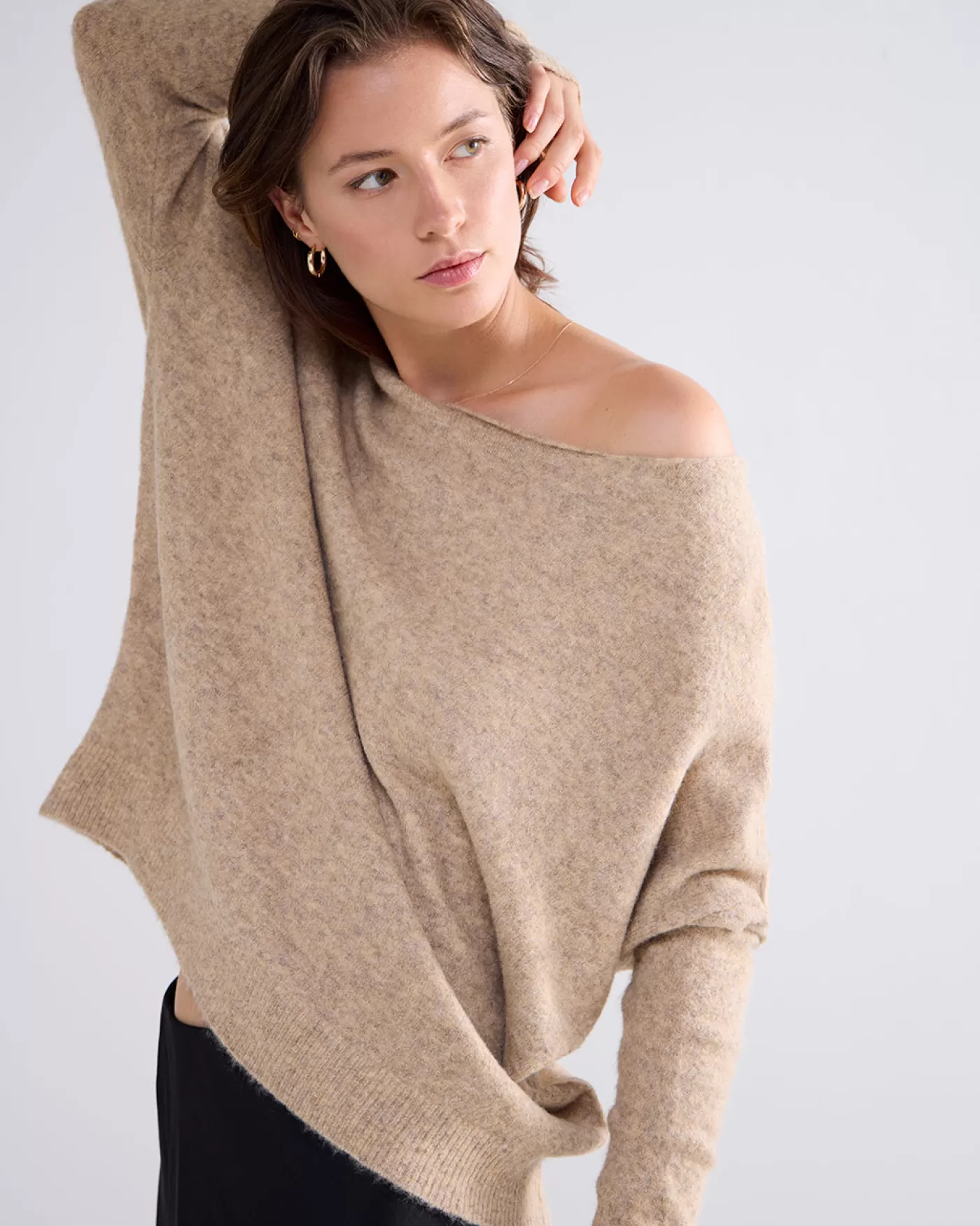 Summum Truien & Vesten<Trui met wijde boothals