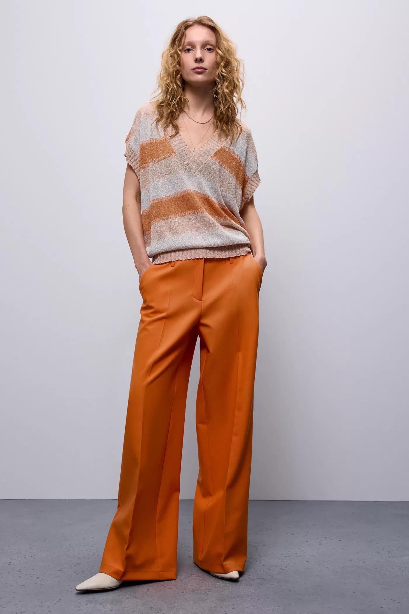 Summum Tops & T-Shirts<V-hals truitje lurex