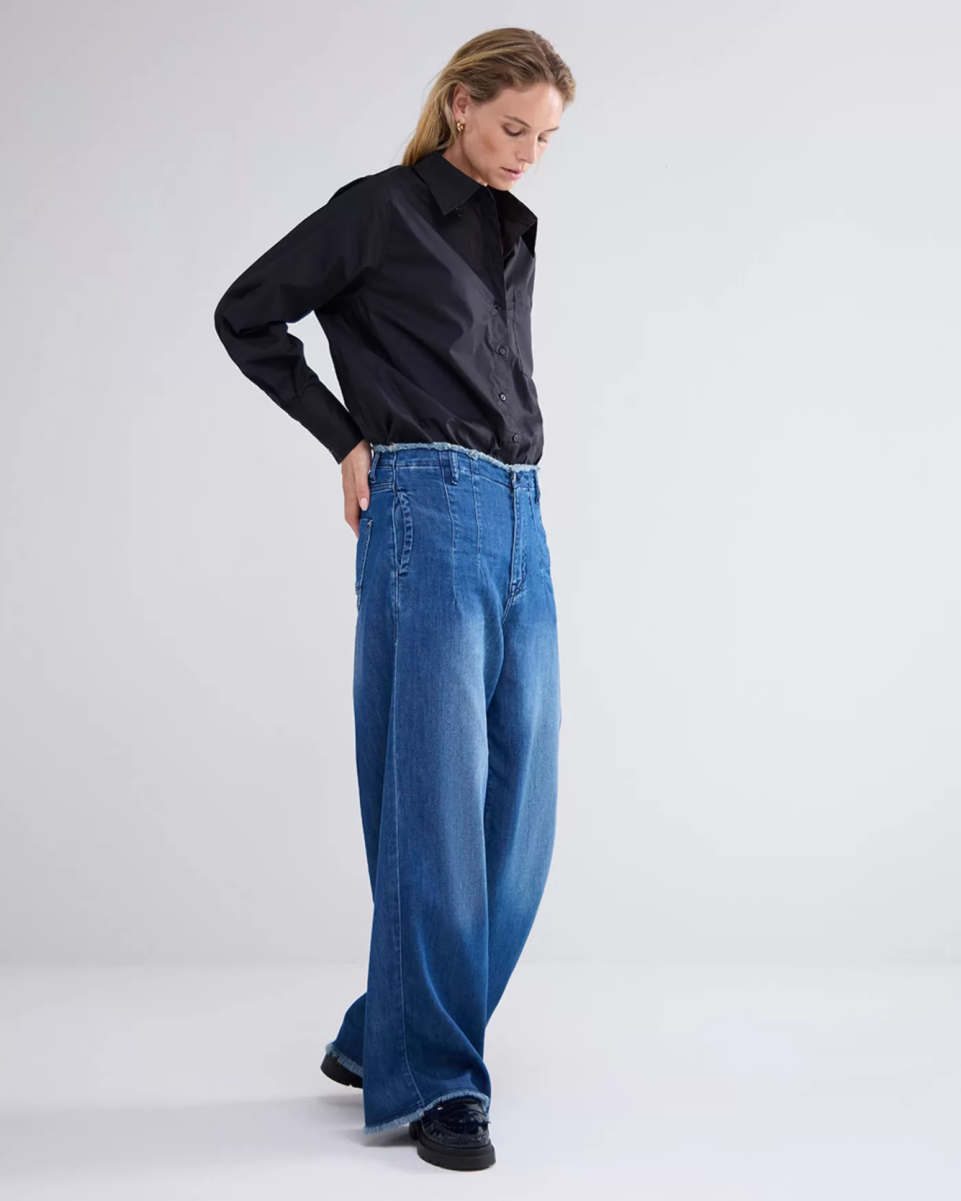 Summum Jeans<Wide leg jeans