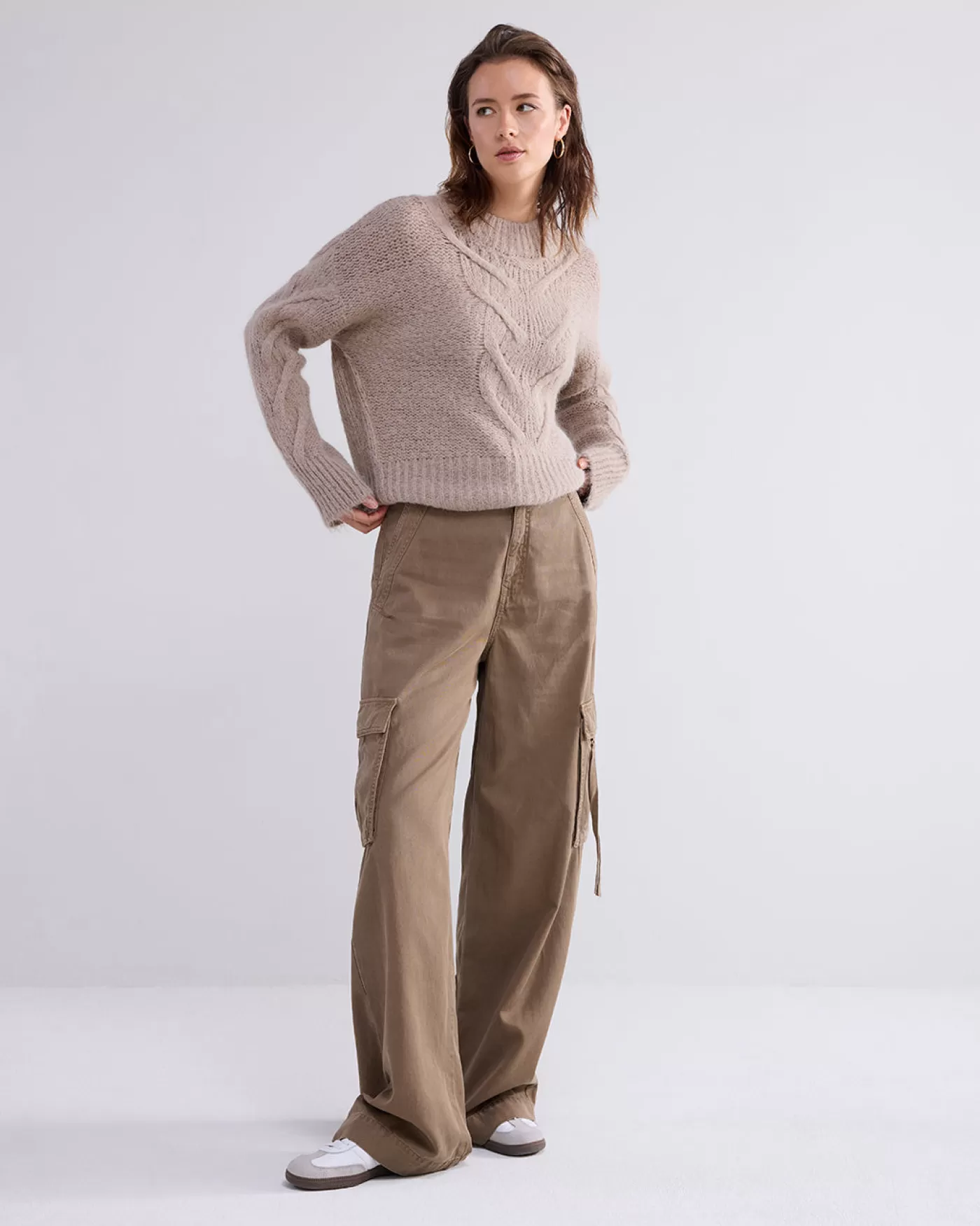 Summum Broeken & Jumpsuits<Wijde cargobroek