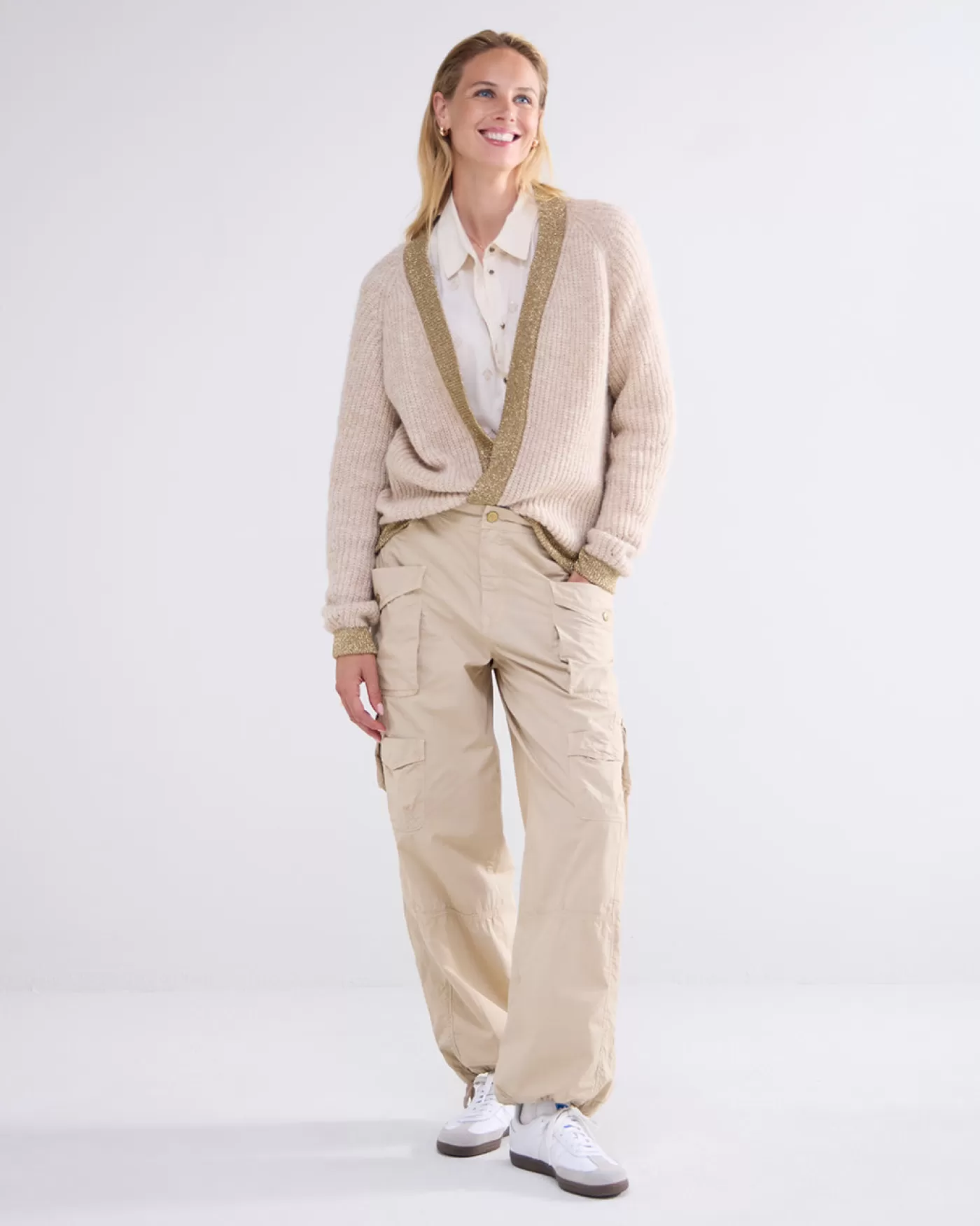 Summum Truien & Vesten<Zacht vest met lurex