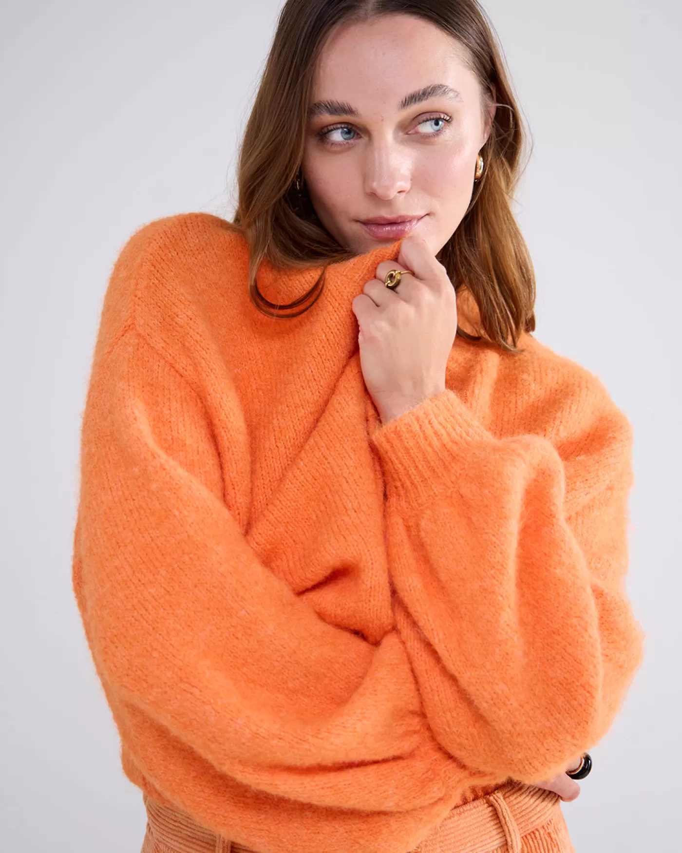 Summum Truien & Vesten<Zacht vest met pofmouwen