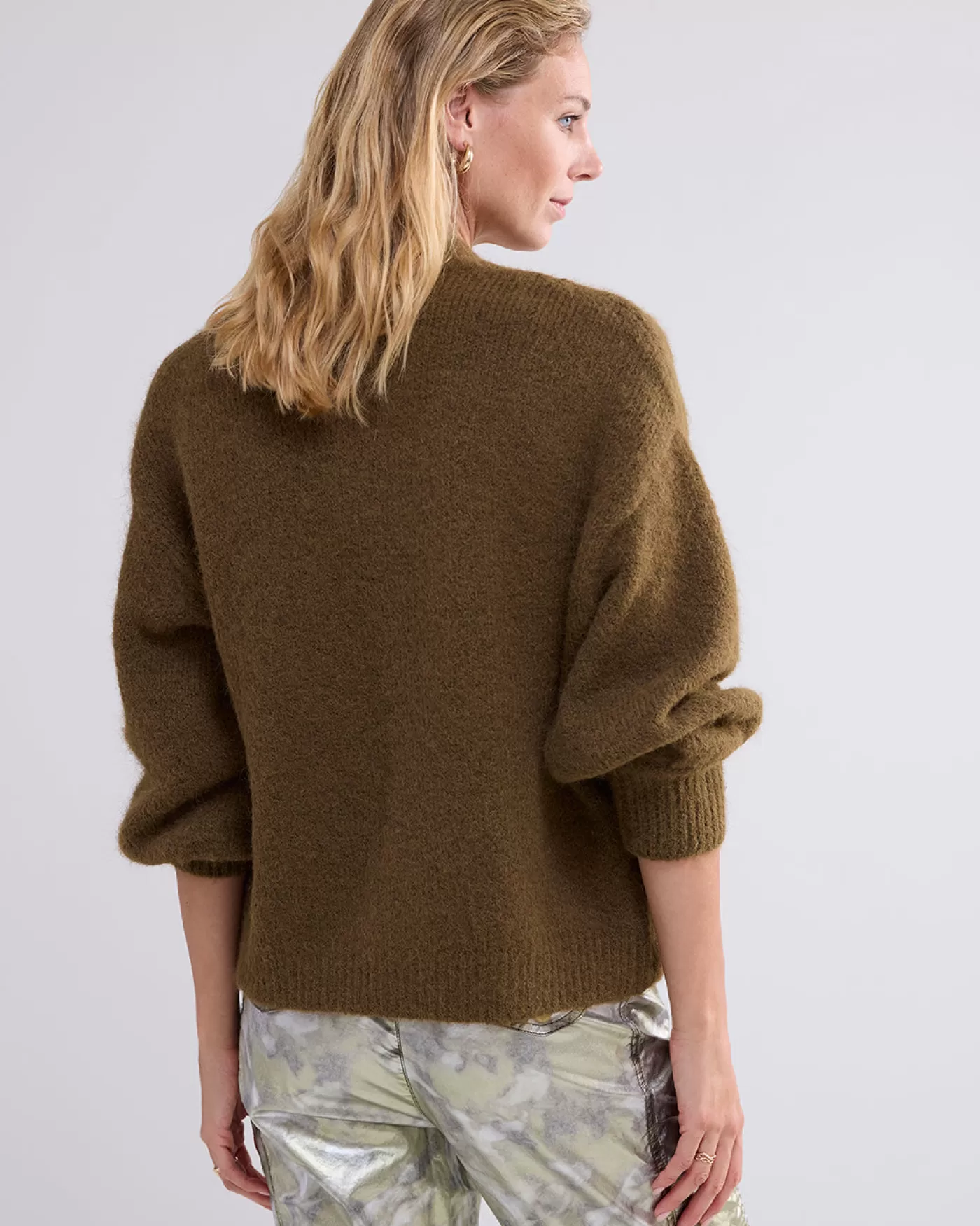 zacht_vest_met_pofmouwen_117876.webp Summum Truien & Vesten<Zacht vest met pofmouwen