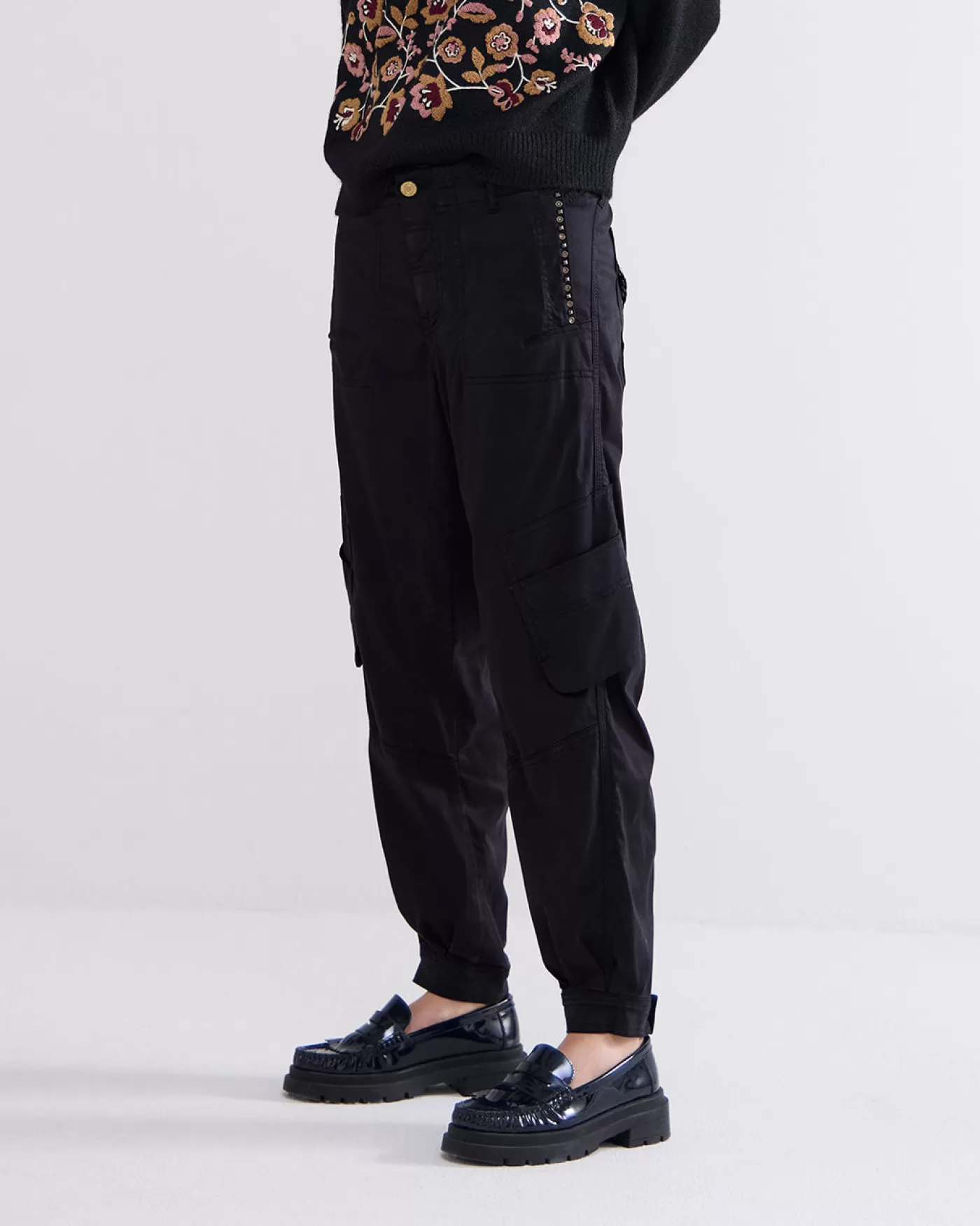 Summum Broeken & Jumpsuits<Zachte cargobroek